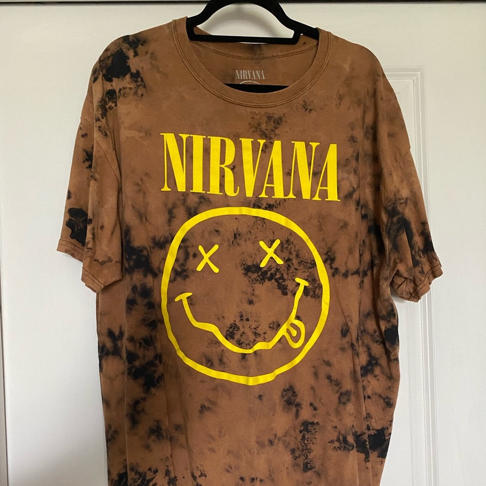 Nirvana Bleached Tee